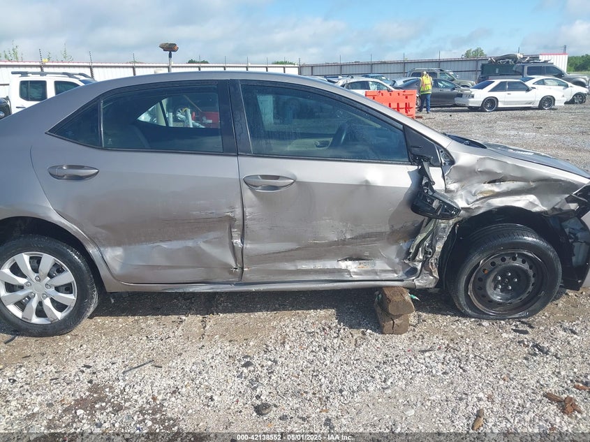 2014 TOYOTA COROLLA L/LE/LE PLS/PRM/S/S PLS - 2T1BURHE3EC072969