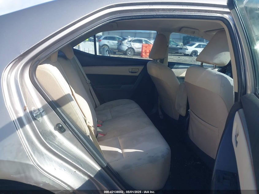2014 TOYOTA COROLLA L/LE/LE PLS/PRM/S/S PLS - 2T1BURHE3EC072969