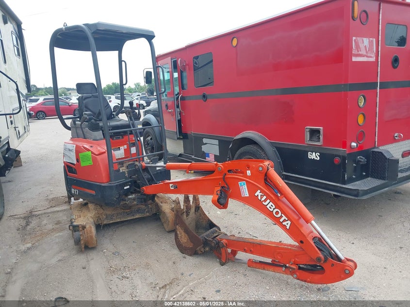 2023 KUBOTA U17 COMPACT EXCAVATOR