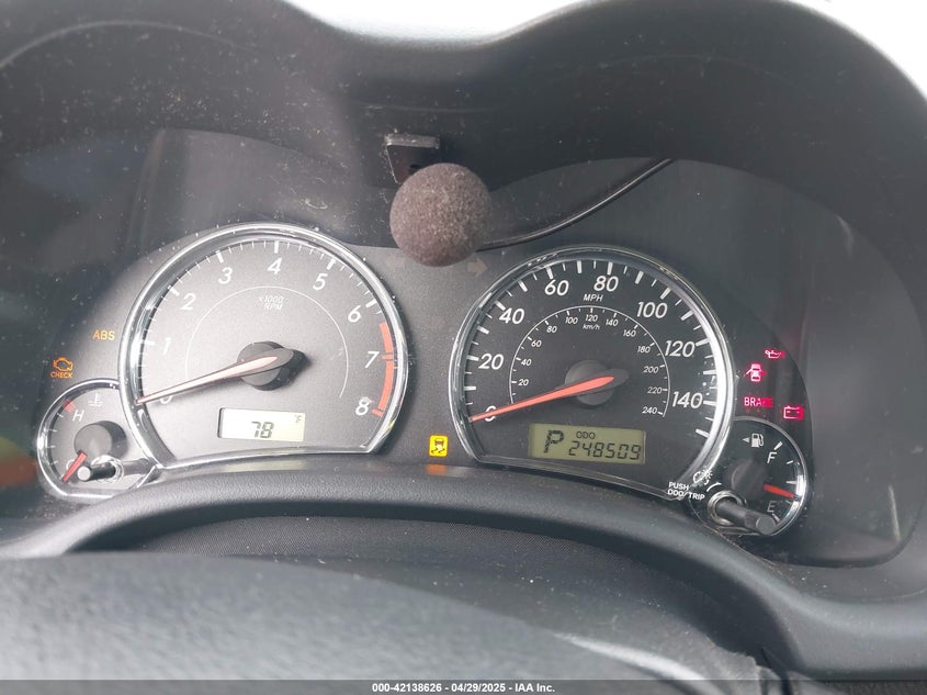 2012 TOYOTA COROLLA VIN: 5YFBU4EE2CP052555