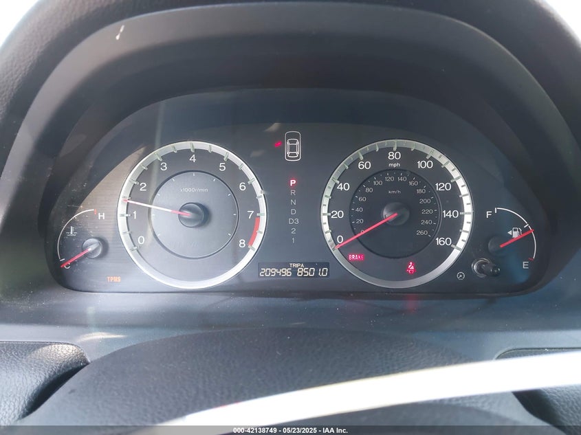 2009 HONDA ACCORD VIN: 1HGCS12329A022224
