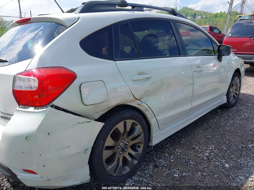 2016 SUBARU IMPREZA VIN: JF1GPAP61G9278685