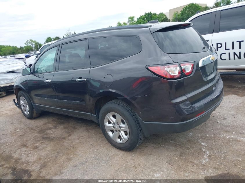 2016 Chevrolet Traverse Ls VIN: 1GNKRFKD6GJ266491 Lot: 42138939