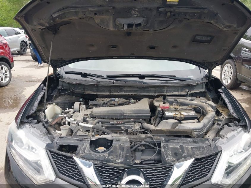 2017 Nissan Rogue S VIN: 5N1AT2MT1HC778406 Lot: 42138943