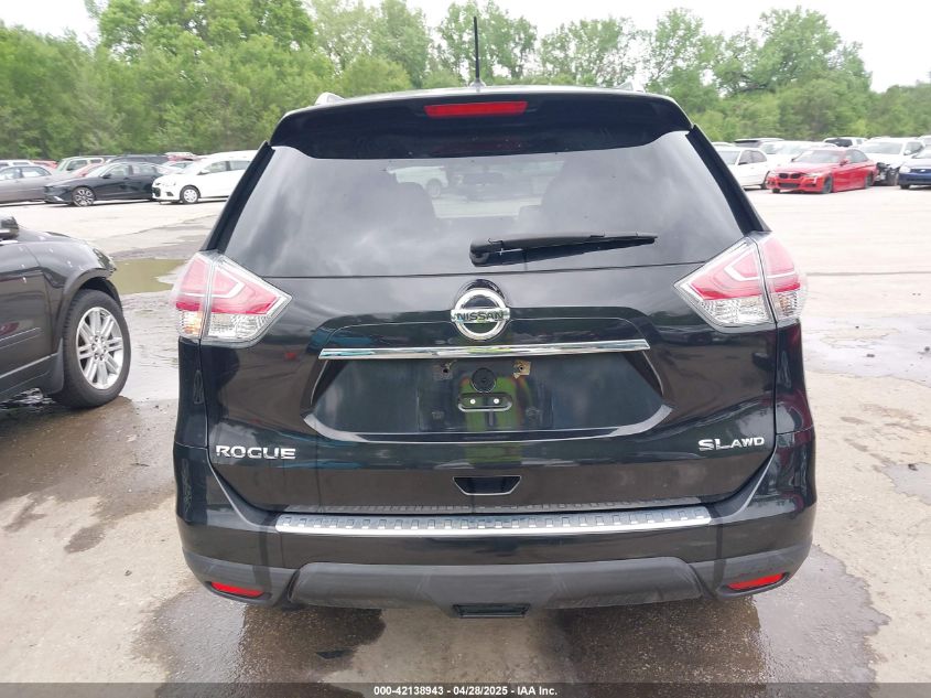 2017 Nissan Rogue S VIN: 5N1AT2MT1HC778406 Lot: 42138943
