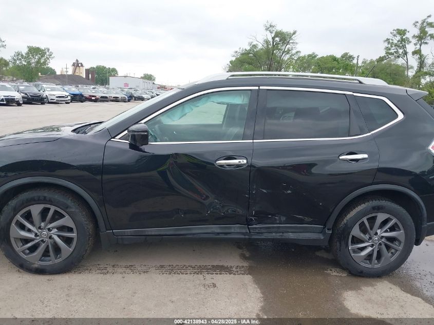 2017 Nissan Rogue S VIN: 5N1AT2MT1HC778406 Lot: 42138943