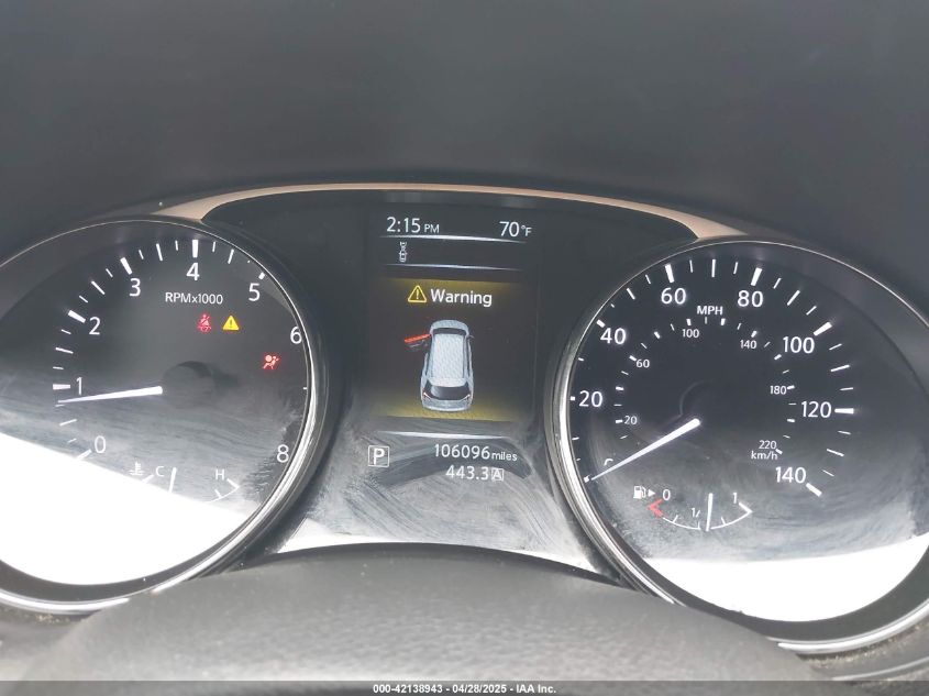 2017 Nissan Rogue S VIN: 5N1AT2MT1HC778406 Lot: 42138943