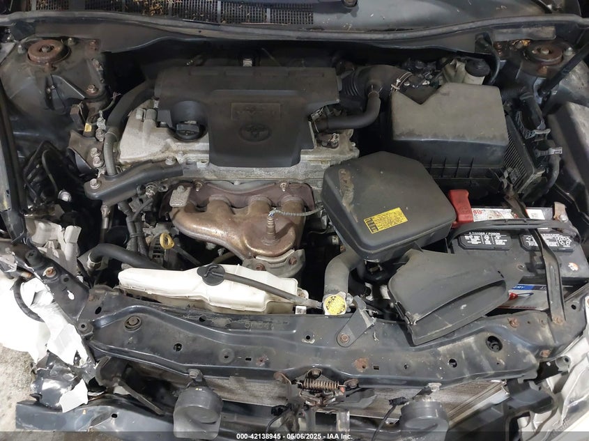 2012 TOYOTA CAMRY VIN: 4T4BF1FK4CR258932