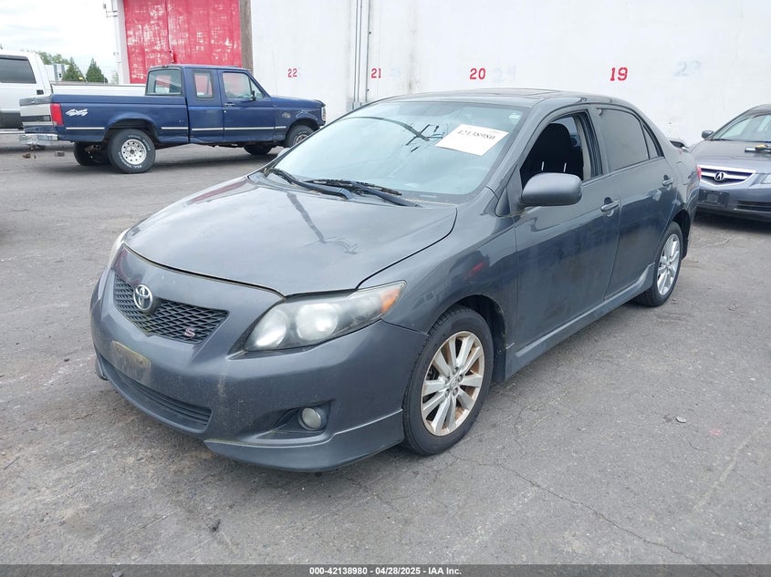 2009 TOYOTA COROLLA VIN: 1NXBU40E39Z065572