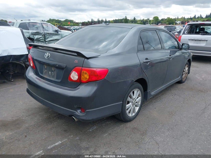 2009 TOYOTA COROLLA VIN: 1NXBU40E39Z065572