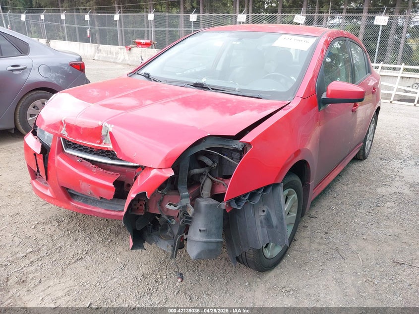 2012 NISSAN SENTRA VIN: 3N1AB6AP1CL673659