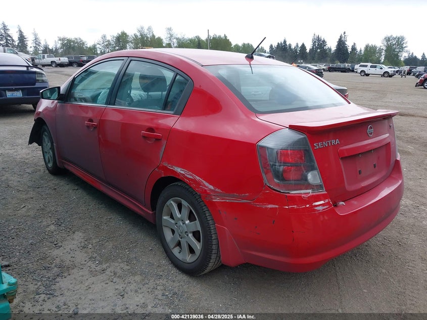 2012 NISSAN SENTRA VIN: 3N1AB6AP1CL673659