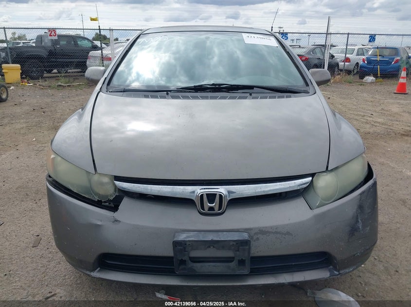 2008 HONDA CIVIC VIN: 2HGFA16868H317283