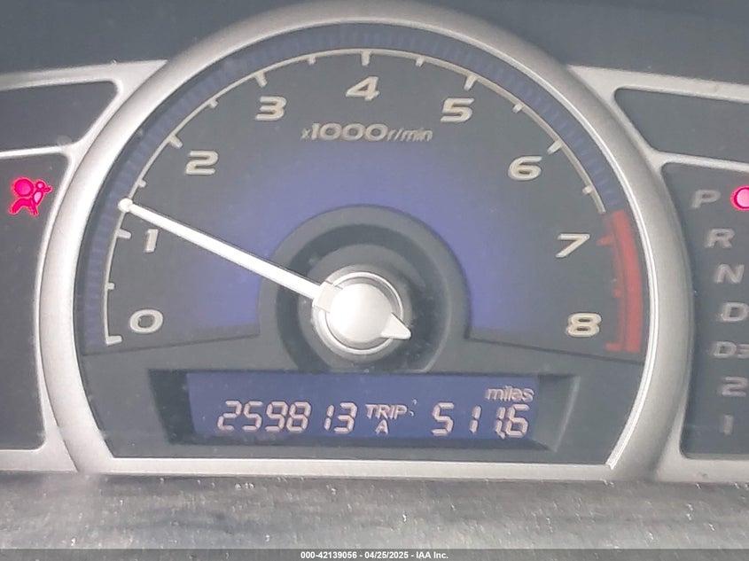 2008 HONDA CIVIC VIN: 2HGFA16868H317283