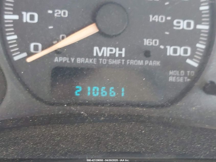 2002 Chevrolet Silverado 1500Hd Ls VIN: 1GCGK13U02F188595 Lot: 42139058