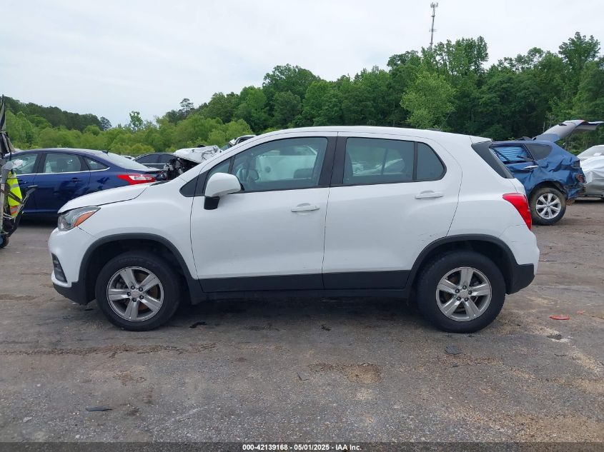 2019 Chevrolet Trax Ls VIN: 3GNCJNSB1KL290607 Lot: 42139168