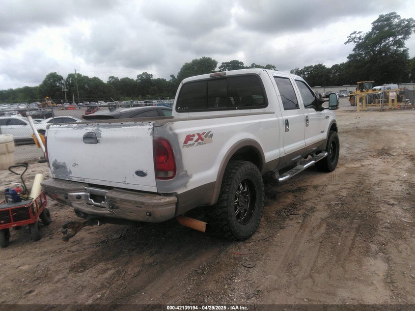 2006 FORD F-250 VIN: 1FTSW21PX6EC49576