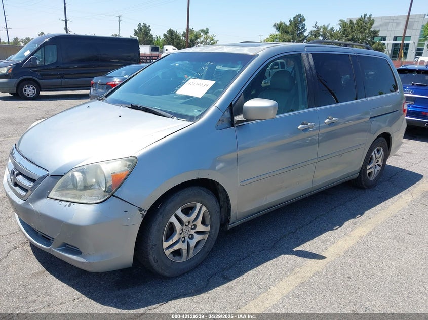 2007 HONDA ODYSSEY VIN: 5FNRL38777B016421