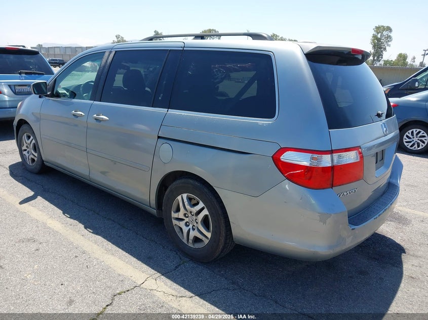 2007 HONDA ODYSSEY VIN: 5FNRL38777B016421