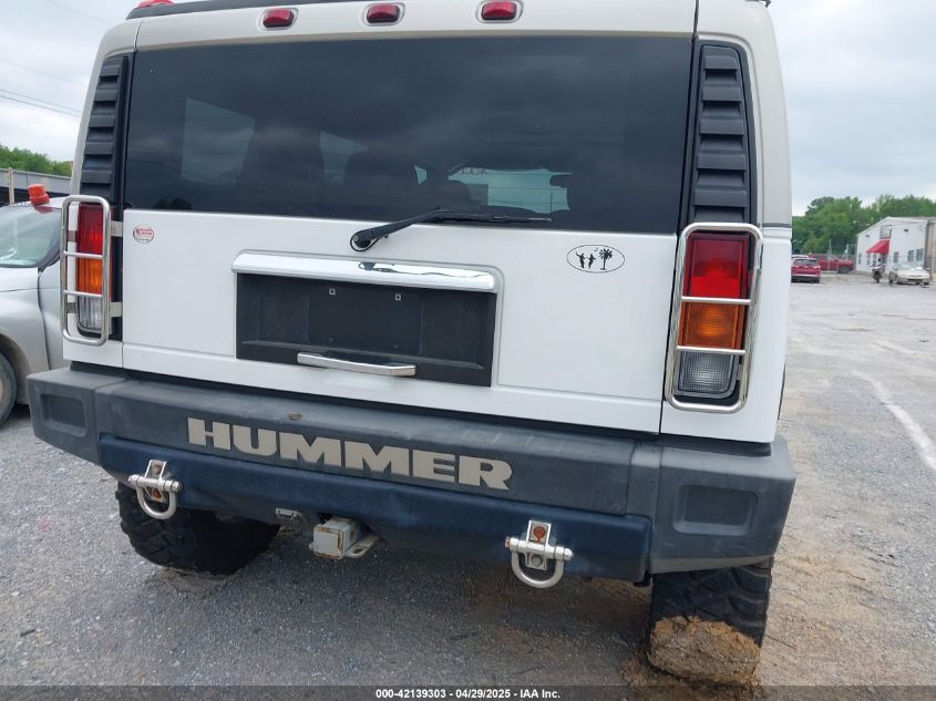 2003 Hummer H2 VIN: 5GRGN23U43H149431 Lot: 42139303