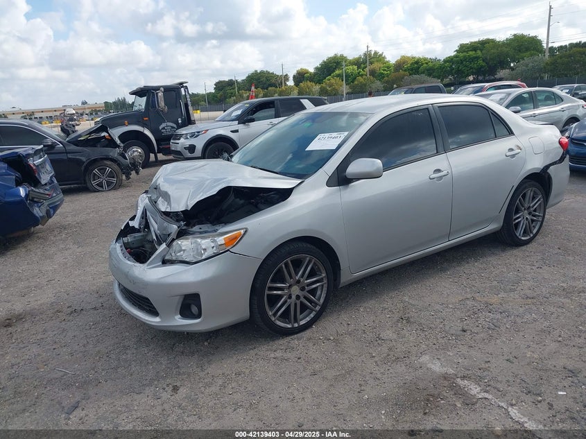 2012 TOYOTA COROLLA VIN: 2T1BU4EE9CC915657