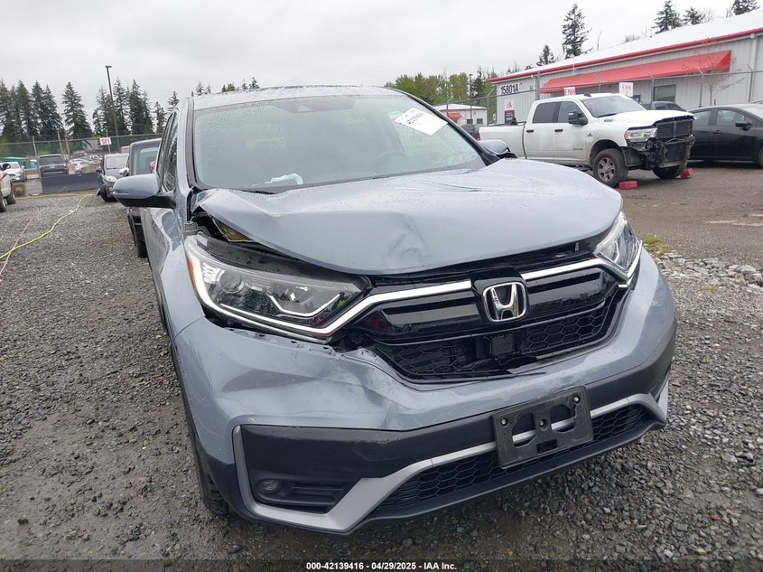 VIN 2HKRW2H81MH646331 2021 HONDA CR-V AWD EX-L