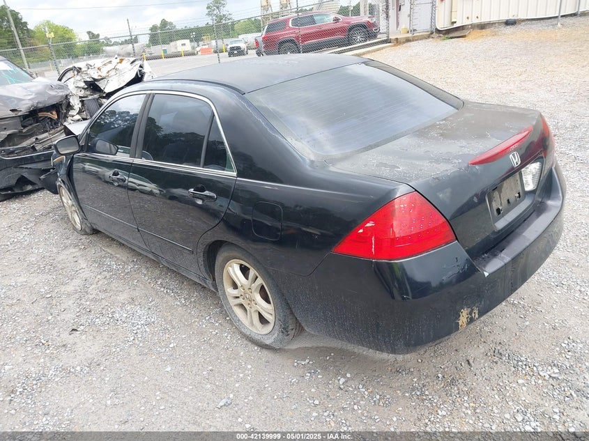 2006 HONDA ACCORD VIN: 1HGCM56756A055857