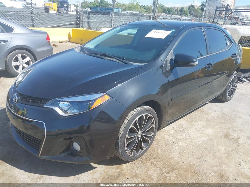 2014 TOYOTA COROLLA VIN: 5YFBURHE5EP126787