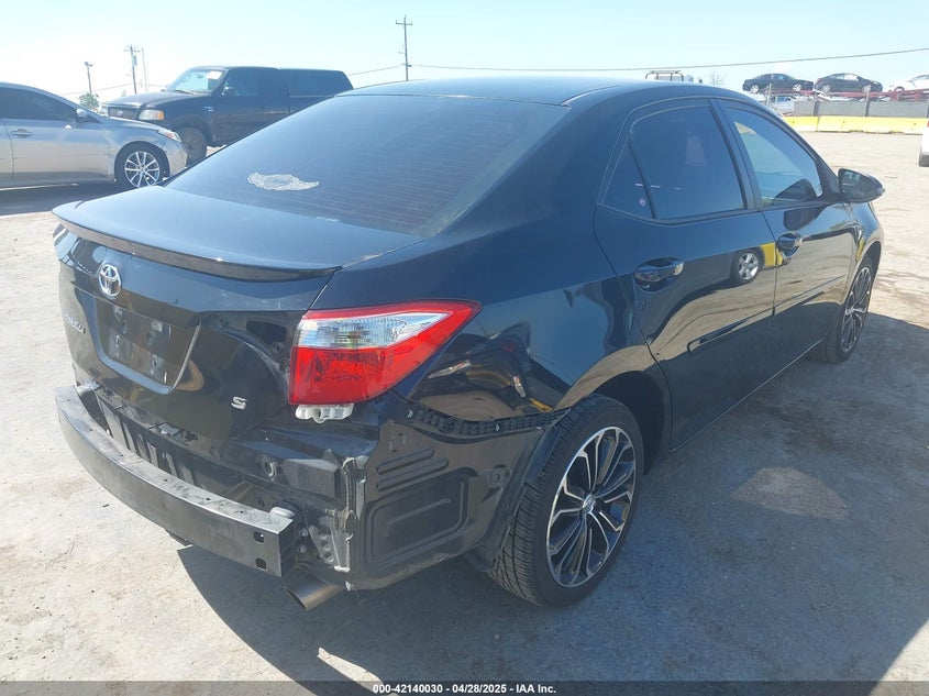 2014 TOYOTA COROLLA VIN: 5YFBURHE5EP126787