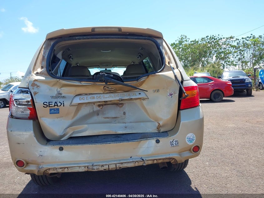 2009 TOYOTA HIGHLANDER VIN: JTEDS42A192077983