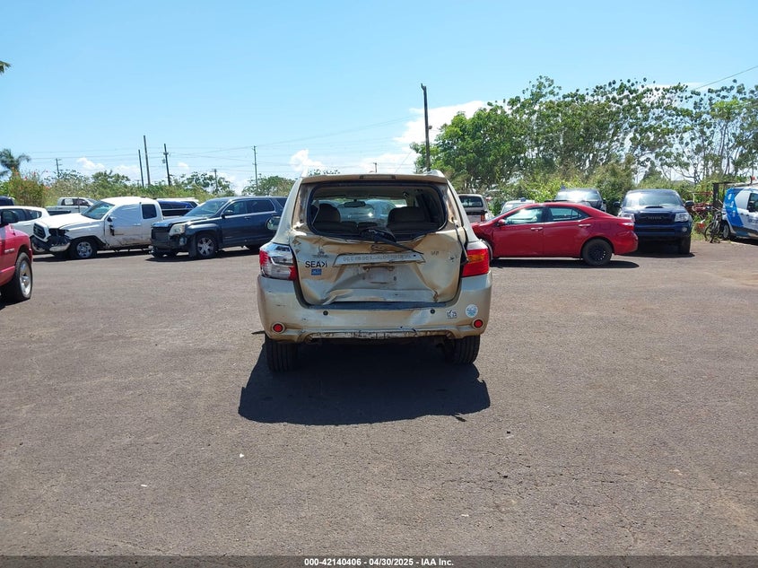 2009 TOYOTA HIGHLANDER VIN: JTEDS42A192077983