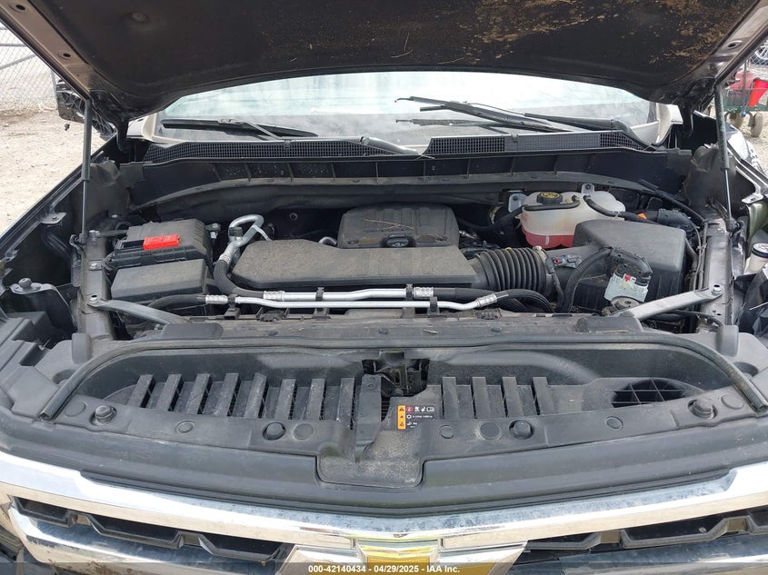 VIN 3GCPDKEK8PG260418 2023 CHEVROLET SILVERADO 1500 4WD  SHORT BED LT WITH 2FL