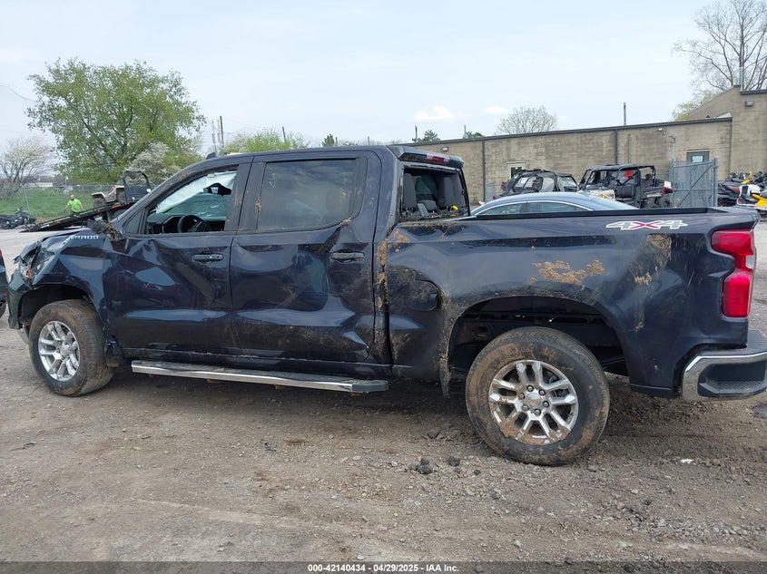 VIN 3GCPDKEK8PG260418 2023 CHEVROLET SILVERADO 1500 4WD  SHORT BED LT WITH 2FL