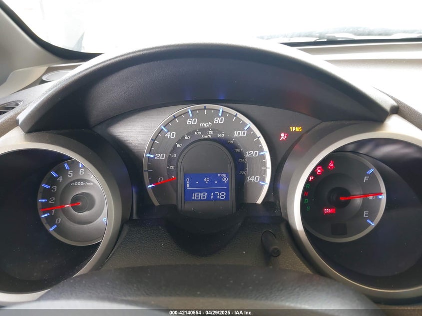 2009 HONDA FIT VIN: JHMGE884X9S042293