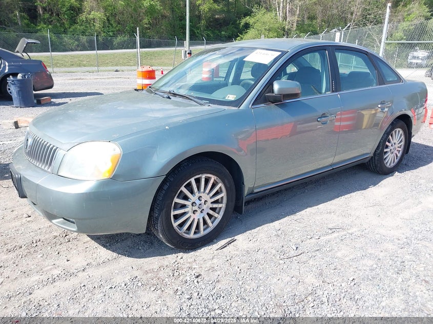 2007 MERCURY MONTEGO VIN: 1MEHM43137G605293