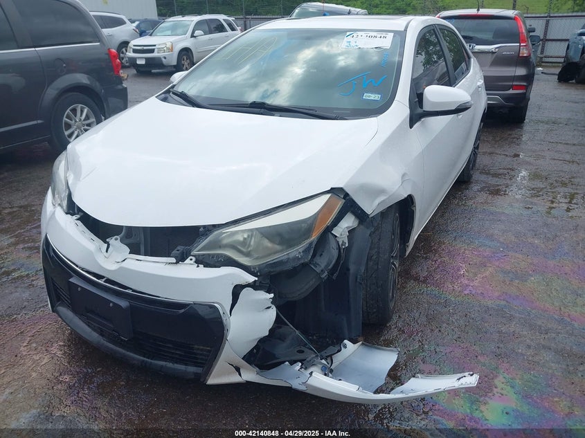 2014 TOYOTA COROLLA VIN: 5YFBURHE7EP156616