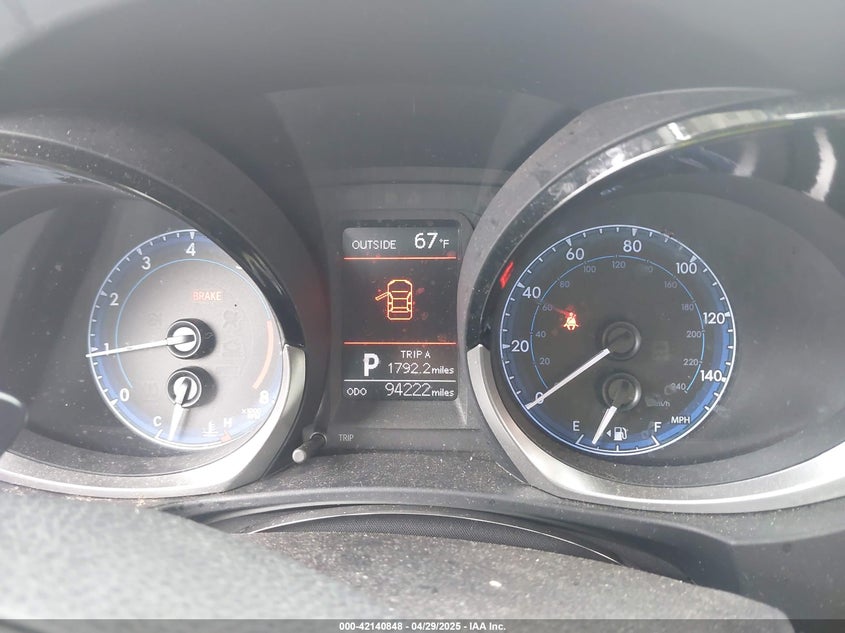 2014 TOYOTA COROLLA VIN: 5YFBURHE7EP156616