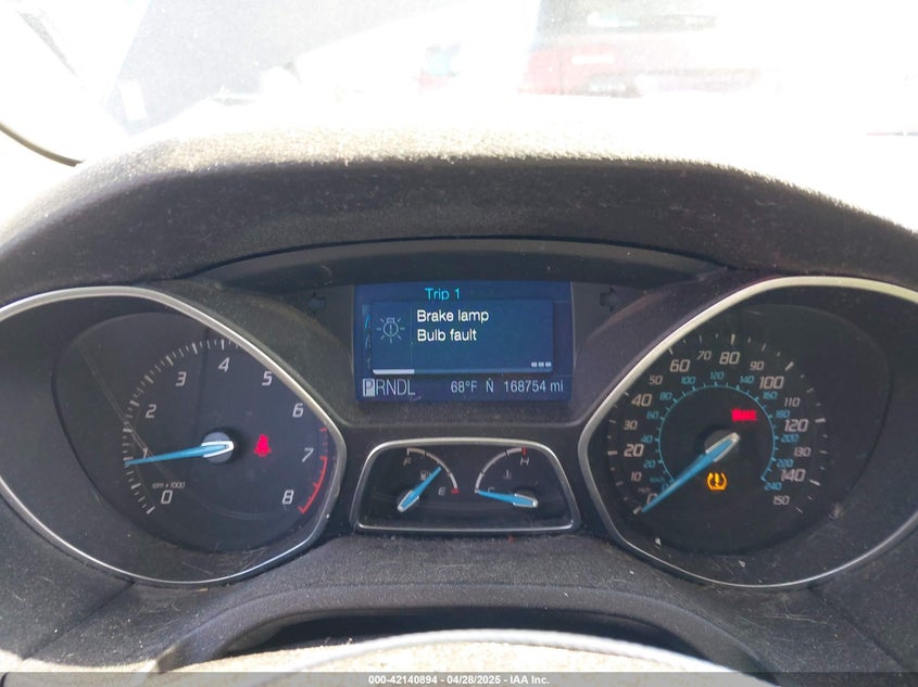 2012 FORD FOCUS VIN: 1FAHP3K23CL366865