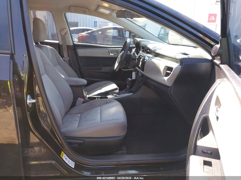 2016 TOYOTA COROLLA VIN: 5YFBURHEXGP540246