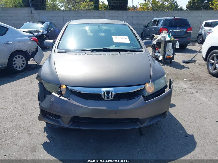 2009 HONDA CIVIC VIN: 19XFA16529E042349