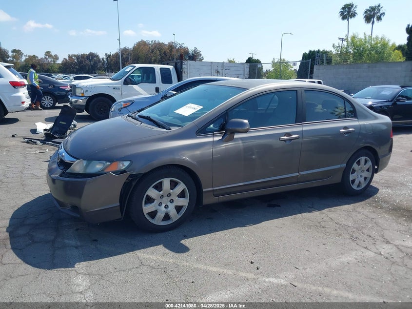2009 HONDA CIVIC VIN: 19XFA16529E042349