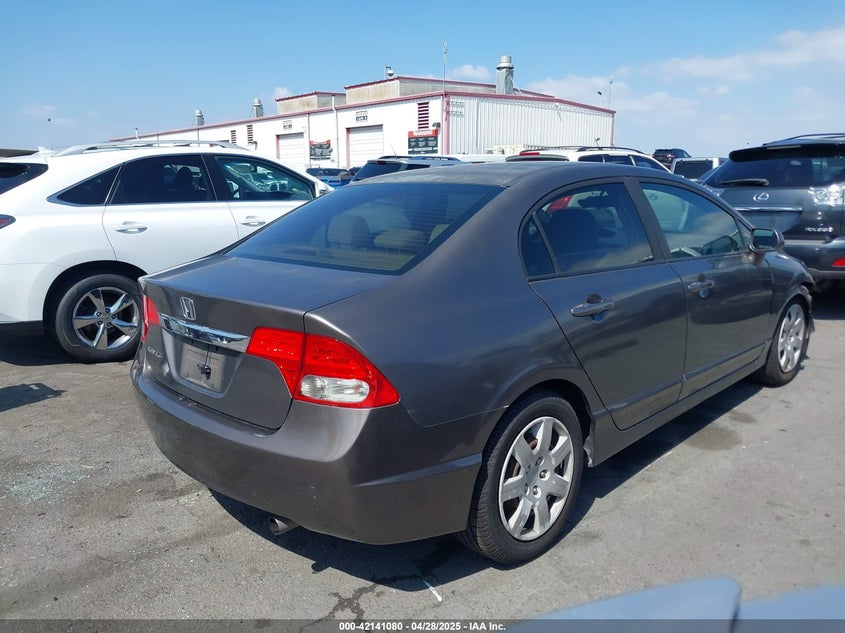 2009 HONDA CIVIC VIN: 19XFA16529E042349