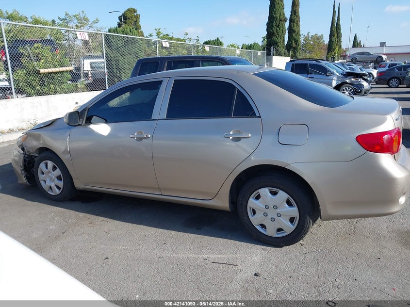 2009 TOYO COROLLA LE AUTOMATIC VIN: 1NXBU40E09Z143600