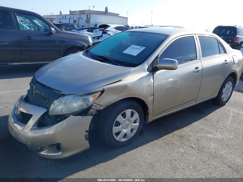 2009 TOYO COROLLA LE AUTOMATIC VIN: 1NXBU40E09Z143600