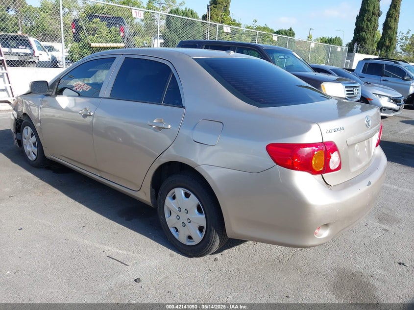 2009 TOYO COROLLA LE AUTOMATIC VIN: 1NXBU40E09Z143600