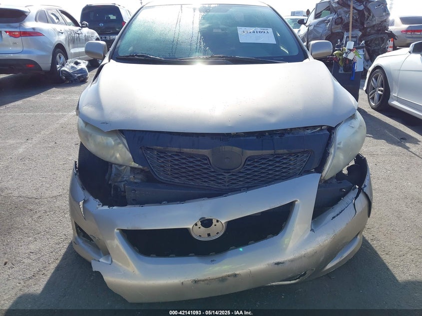 2009 TOYO COROLLA LE AUTOMATIC VIN: 1NXBU40E09Z143600