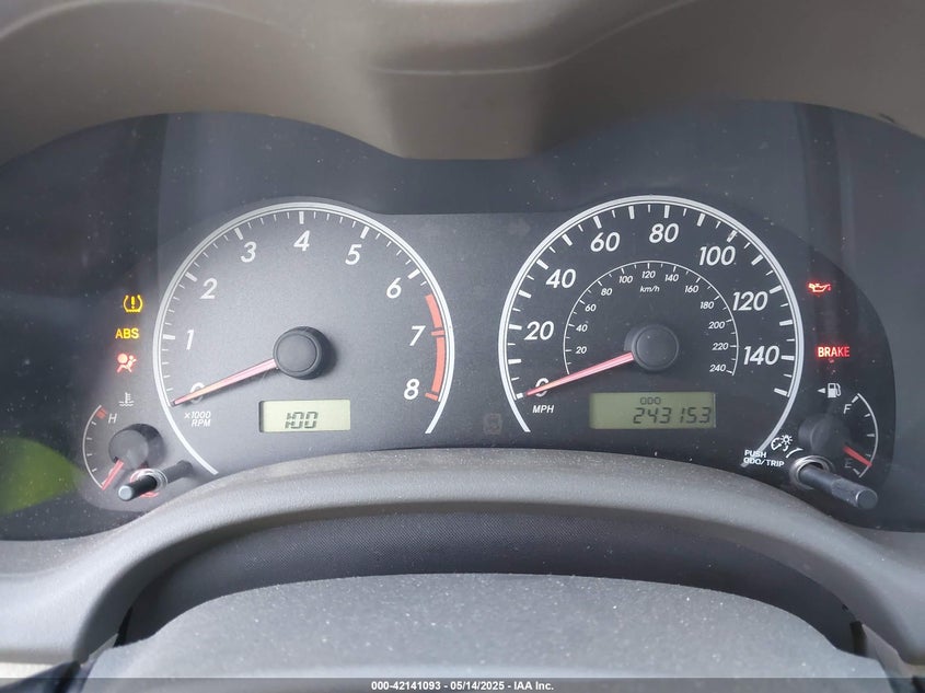 2009 TOYO COROLLA LE AUTOMATIC VIN: 1NXBU40E09Z143600