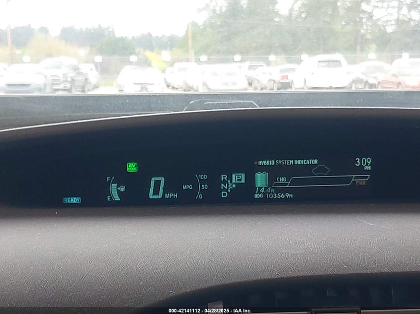 2013 TOYOTA PRIUS PLUG-IN VIN: JTDKN3DP7D3040292