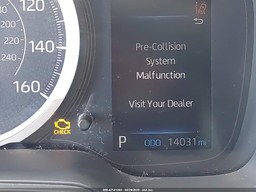 2020 TOYOTA COROLLA VIN: JTDHPRAEXLJ035706