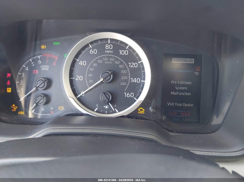 2020 TOYOTA COROLLA VIN: JTDHPRAEXLJ035706